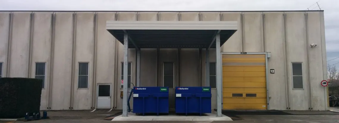 Struttura in ferro autoportante
